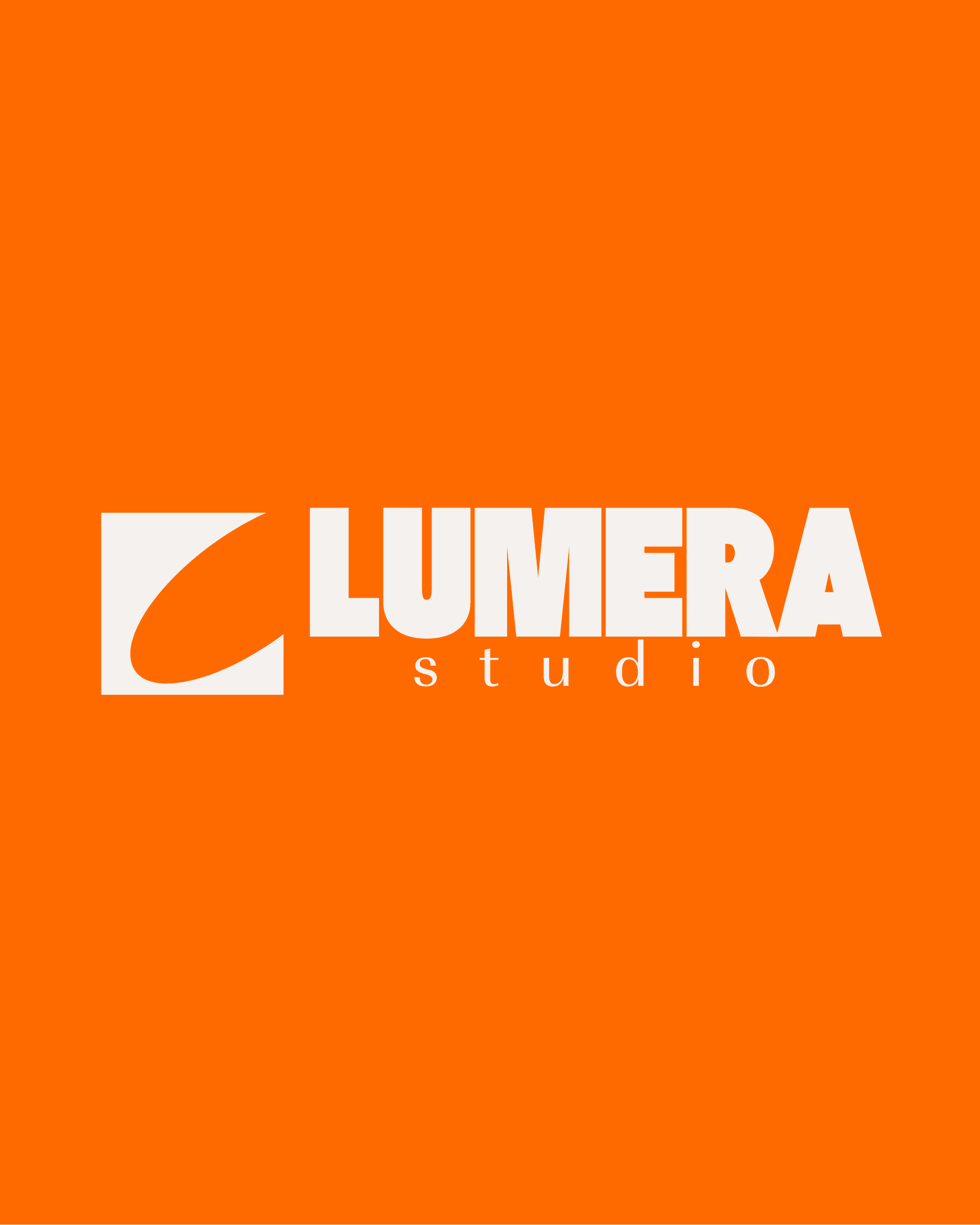 déclinaison 5 du logo Luméra studio